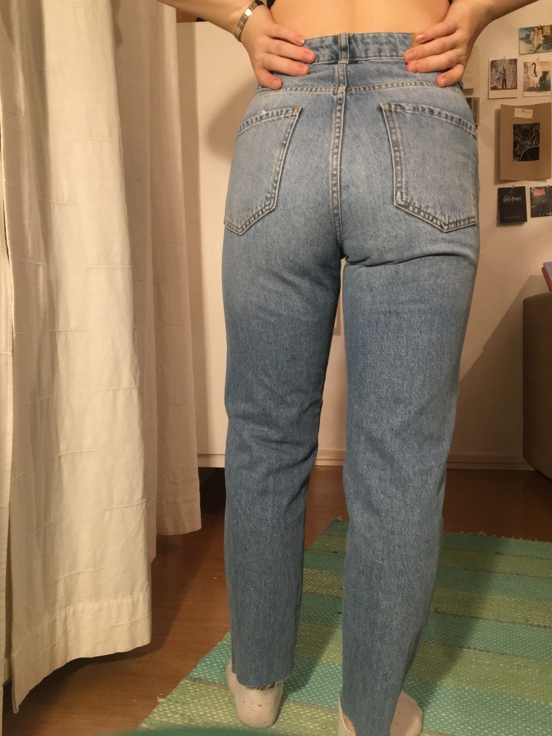 gina tricot mom original jeans