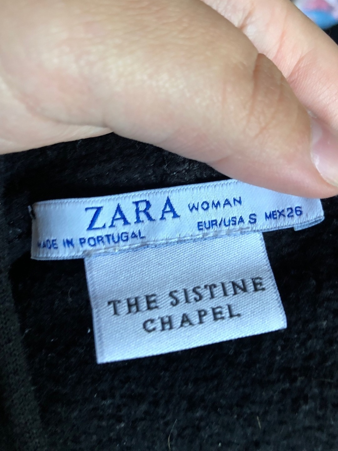 zara sistine chapel hoodie