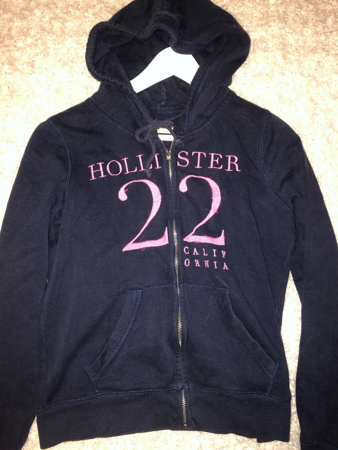hollister purple hoodie